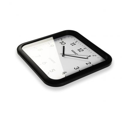 RELOJ SQUARE NEGRO 30 CM