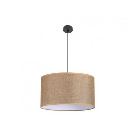 Colgante Jin 3xe27 Negro/marron Regx60x60 Cm Sin Difusor