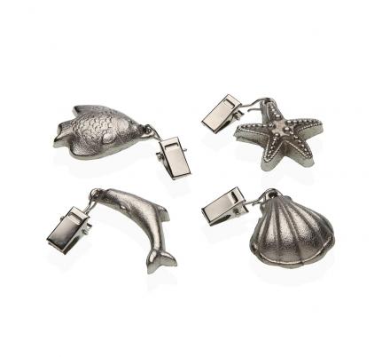 SET 4 PESOS MANTEL SEA