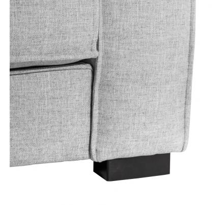 SOFÁ 3 PLAZAS GRIS 260 X 105 X 84 CM