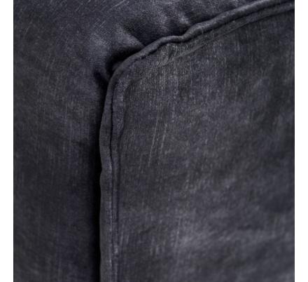 SOFÁ 3 PLAZAS GRIS OSCURO TEJIDO SALÓN 230 X 93 X 97 CM