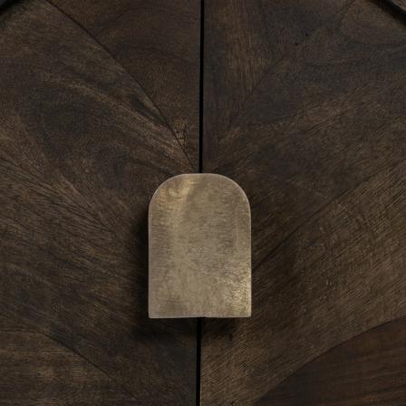 APARADOR NATURAL-ORO MADERA DE MANGO 153 X 41 X 75 CM