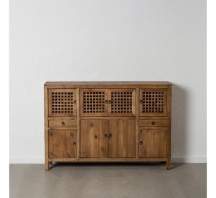 MUEBLE NATURAL MADERA DE PINO SALÓN 153 X 37 X 104 CM