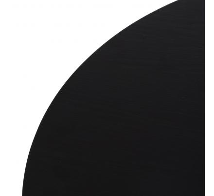 MESA CENTRO NATURAL-NEGRO MADERA DE PINO 90 X 90 X 35 CM