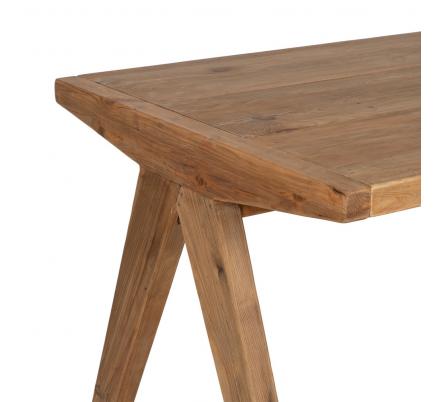 MESA COMEDOR NATURAL MADERA DE PINO 180 X 90 X 75 CM