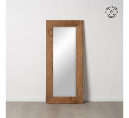 ESPEJO VESTIDOR NATURAL MADERA DE PINO 80 X 5 X 180 CM