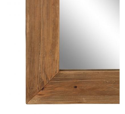 ESPEJO VESTIDOR NATURAL MADERA DE PINO 80 X 5 X 180 CM