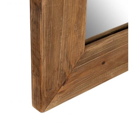 ESPEJO VESTIDOR NATURAL MADERA DE PINO 80 X 5 X 180 CM