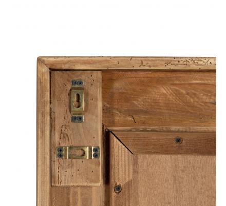 ESPEJO VESTIDOR NATURAL MADERA DE PINO 80 X 5 X 180 CM