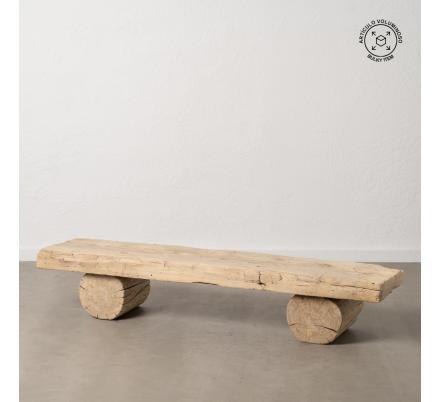 MESA CENTRO NATURAL MADERA DE OLMO SALÓN 180 X 38 X 32 CM