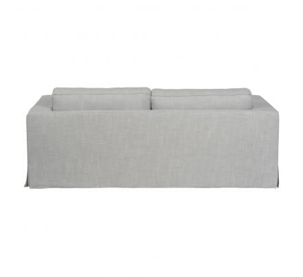SOFÁ 3 PLAZAS GRIS TEJIDO SIENA 222 X 95 X 80 CM