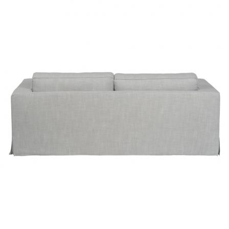 SOFÁ 3 PLAZAS GRIS TEJIDO SIENA 222 X 95 X 80 CM