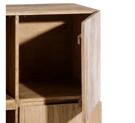 ARMARIO NATURAL MADERA MINDI 110 X 45 X 120 CM
