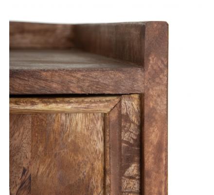 ARMARIO MARRÓN MADERA DE MANGO 88 X 37 X 109 CM
