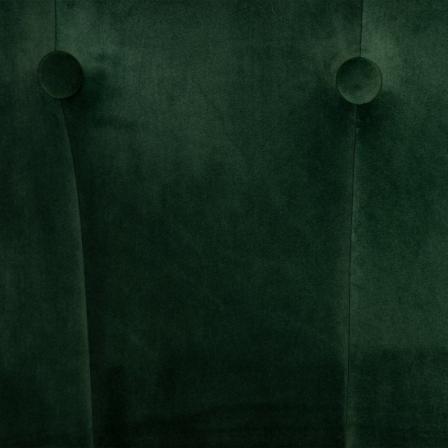 SILLÓN TERCIOPELO VERDE TEJIDO-METAL 69 X 60 X 75 CM