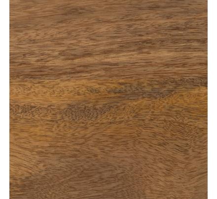 MESA COMEDOR NATURAL-NEGRO MADERA-HIERRO 170 X 90 X 76 CM
