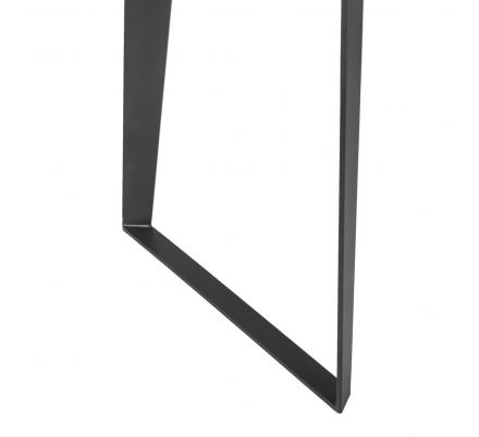 MESA COMEDOR NATURAL-NEGRO MADERA-HIERRO 170 X 90 X 76 CM