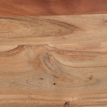 MESA CENTRO NATURAL MADERA DE MANGO 85 X 85 X 39 CM