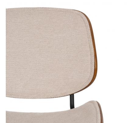 SILLA BEIGE DM-METAL SALÓN 49 X 50 X 80 CM