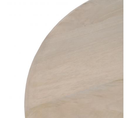 MESA CENTRO BLANCO MADERA-MDF SALÓN 75 X 75 X 35 CM