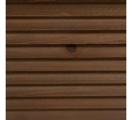 CONSOLA NATURAL-NEGRO MADERA-METAL 134 X 32 X 83 CM