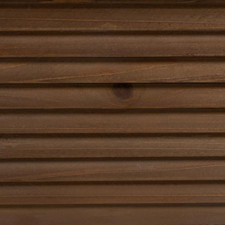 CONSOLA NATURAL-NEGRO MADERA-METAL 134 X 32 X 83 CM
