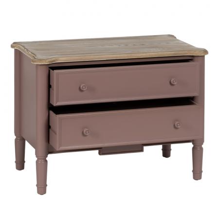 MUEBLE AUXILIAR TEJA MADERA 80 X 45 X 60 CM