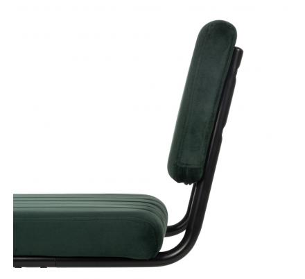 SILLA VERDE TEJIDO-METAL CONTRACT 48 X 56 X 82 CM