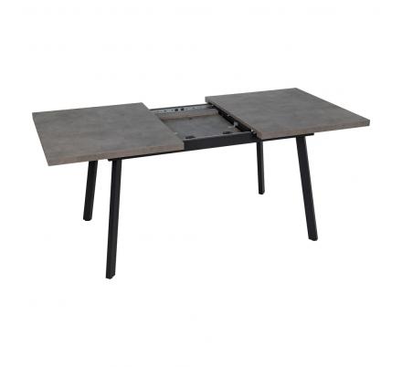 MESA EXTENSIBLE GRIS METAL-MADERA PAX 138 X 85 X 76 CM