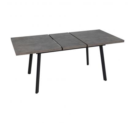 MESA EXTENSIBLE GRIS METAL-MADERA PAX 138 X 85 X 76 CM