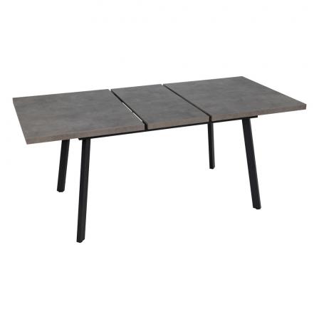 MESA EXTENSIBLE GRIS METAL-MADERA PAX 138 X 85 X 76 CM