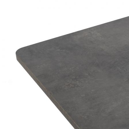 MESA EXTENSIBLE GRIS METAL-MADERA PAX 90 X 60 X 75 CM