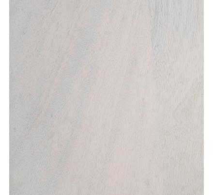 MESA COMEDOR BLANCO MADERA DE MANGO 100 X 100 X 78 CM