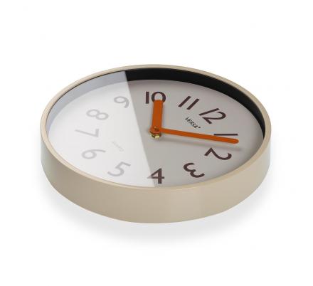RELOJ COCINA CREMA 30CM