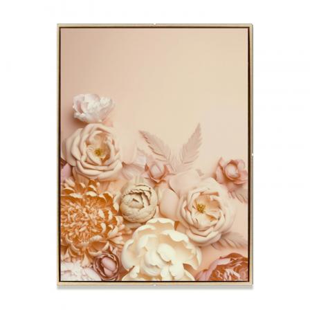 LIENZO 45 X 60 FLORES NUDE