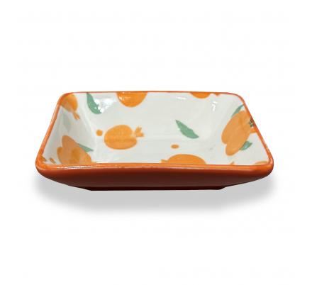 FUENTE  RECTANGULAR NARANJAS