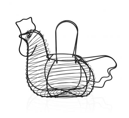 HUEVERA FORMA GALLINA NEGRA