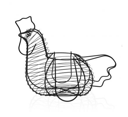 HUEVERA FORMA GALLINA NEGRA