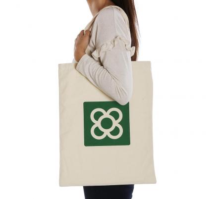 BOLSO COMPRA BALDOSA BARCELONA VERDE
