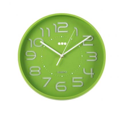 RELOJ PARED VERDE 30 CM