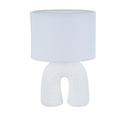LAMPARA DE MESA ARCO BLANCO