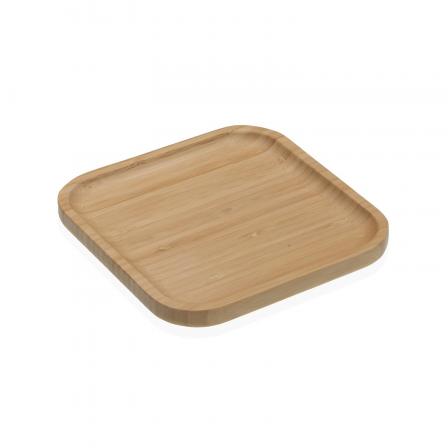 PLATO BAMBU 20X20CM