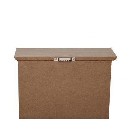 CAJA DE LLAVES BLANCA CON DECORADO DE ROSAS