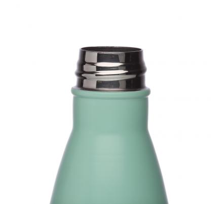 BOTELLA VERDE MATE  500ML ACERO INOXIDABLE