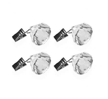 SET 4 PESOS  MANTEL DIAMANTES