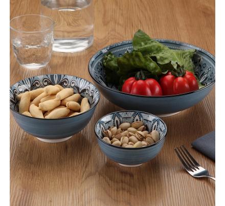 ENSALADERA  AZUL 23CM