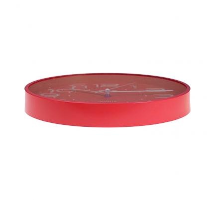 RELOJ DE PARED ROJO 30 CM