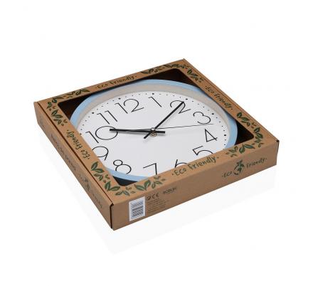 RELOJ ECO AZUL 30CM