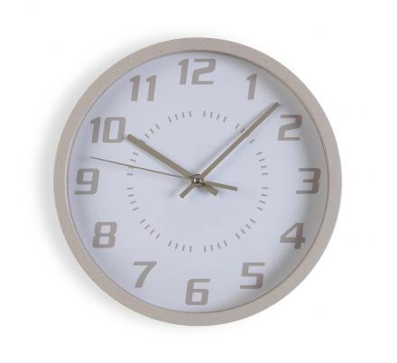 RELOJ ECO BEIGE CLARO 30CM