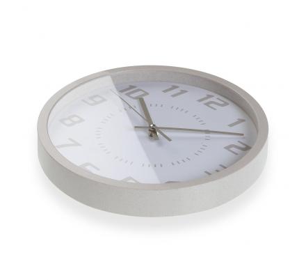 RELOJ ECO BEIGE CLARO 30CM